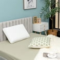 thumbnail image 4 of Costway Almohada en Espuma de Memoria Almohada Ergonómica Cómoda y Ventilada Soporte Cervical para Supino Prono Blanco 60 x 40 x 13 cm, 4 of 9