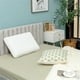 thumbnail image 4 of Costway Almohada en Espuma de Memoria Almohada Ergonómica Cómoda y Ventilada Soporte Cervical para Supino Prono Blanco 60 x 40 x 13 cm, 4 of 9