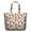 Boho, variant on Funny Cow Travel Duffel, Bull Print Pattern Weekender Tote Bag, Highland Cow Design Lightweight Multipurpose Carry-on