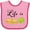 Pink and Fuchsia, variant on Inktastic Life is Sublime- Cute Food Pun Boys or Girls Baby Bib