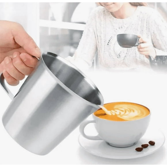 Leche Xtellar Café Latte Nave Taza Jarra Para Espumar Cocina 2l
