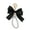 Black, variant on Cute Coquette Bow Keychain For Women Girls, Wristlet Simulated Pearl Keychains Bag Charms For Handbags Ribbon Keychain Pearl Bag Charm for Purse Handbags Backpack Pink