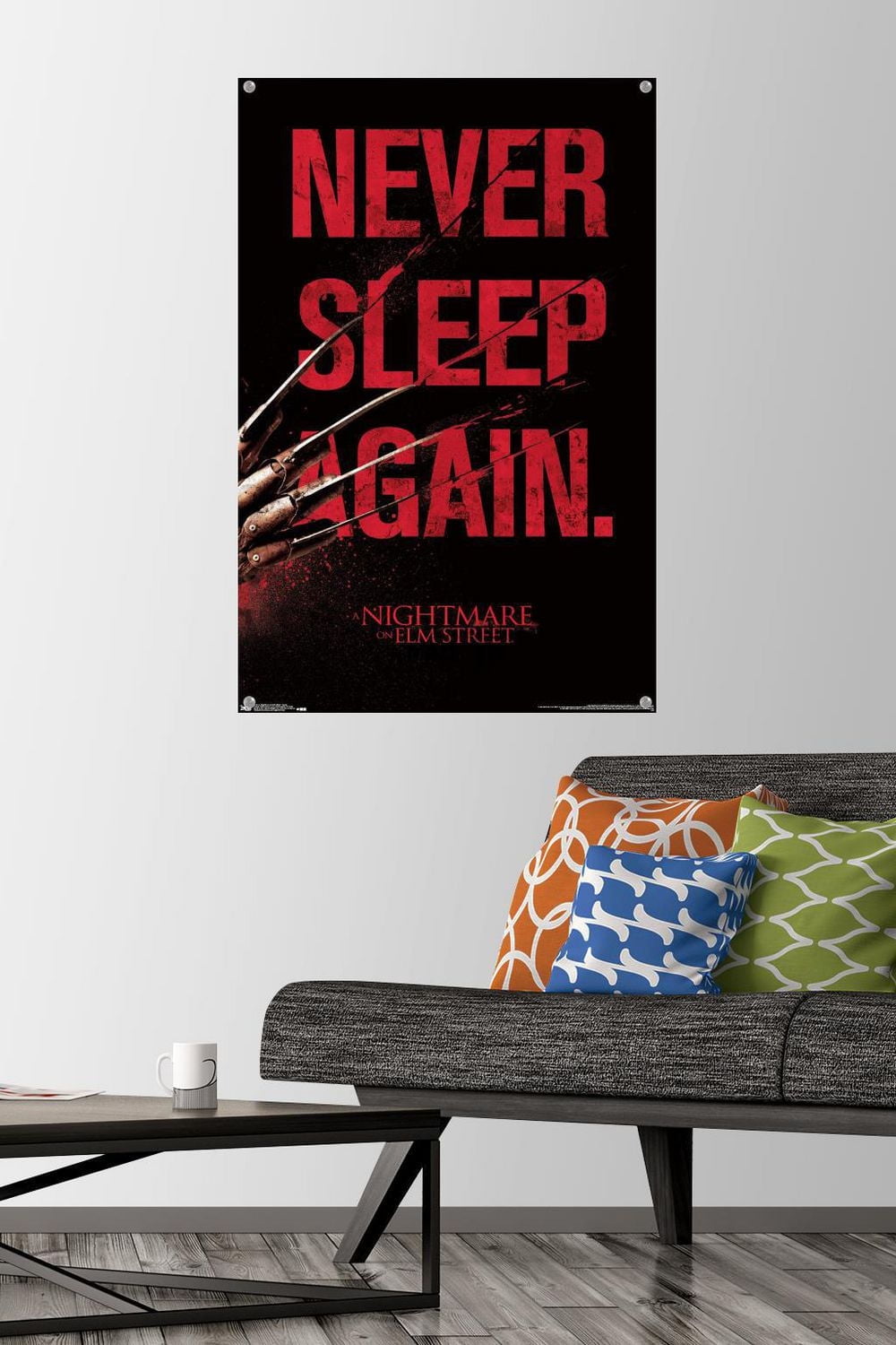 A Nightmare on Elm Street - Sleep Wall Poster, 22.375" x 34" Framed