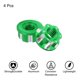 thumbnail image 3 of Tuercas Hexagonales de Aluminio M4 Verde 4Pcs para Ruedas RC, 3 of 6