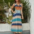 thumbnail image 4 of The Blue Tribe King Size Sleeveless Dress Dresses Summer Women Dresses Clothing Woman Dresses Dress, 4 of 7