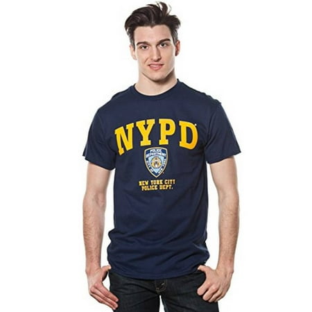 Adult Nypd Yellow Printed Tee