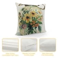 thumbnail image 4 of Nawypu  Spring Summer Flowers Pillow Covers Yellow Floral Green Leaves Vase Decorative Pillow Cases Throw Pillows Farmhouse Home Decor for Sofa Couch Cushion Outdoor, 4 of 5