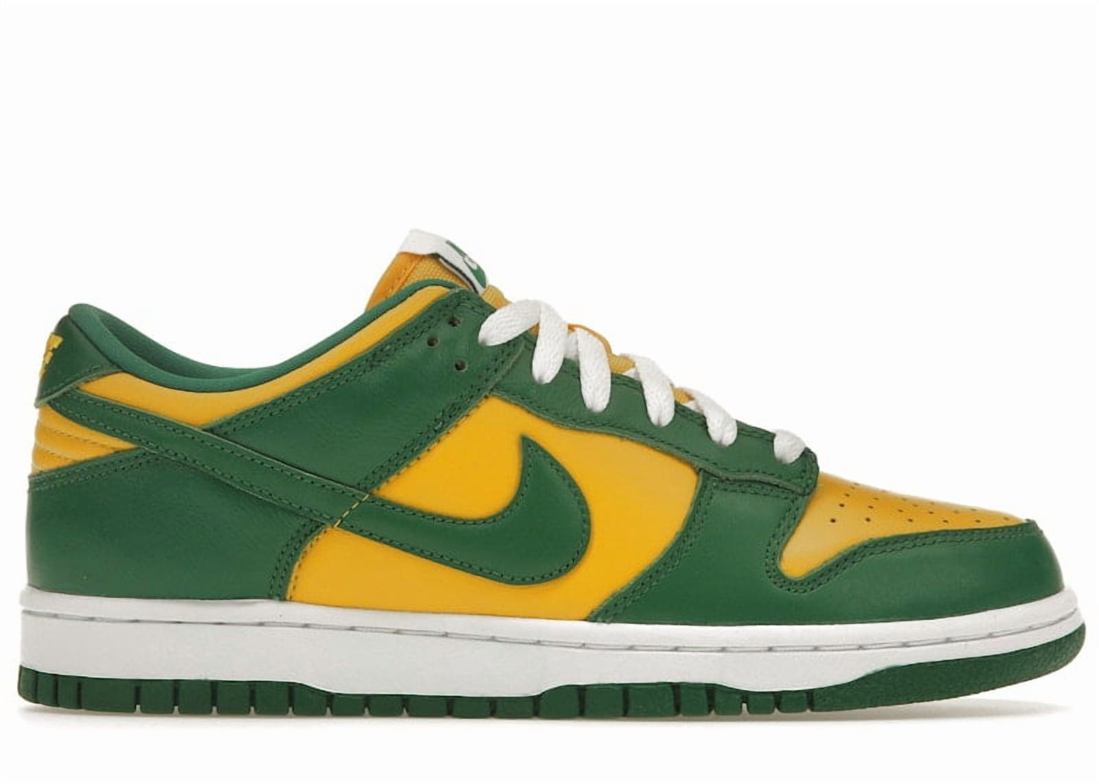stock x dunk low green