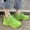 Fluorescent Green, variant on Womens Sneakers Low-top Breathable Solid Color Mesh Sneakers for Women Lace Up Platform Casual Comfortable Trainers Fashion Versatile Candy Color