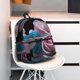 thumbnail image 5 of Fotbe Blue Lipped Pit Viper And Three Pink Roses Mochila Ligera Casual para Laptop para Hombres y Mujeres, Mochila Impermeable de Uso Diario, Mochila para Universidad, 5 of 6