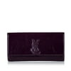 Pre-Owned YSL Belle de Jour Clutch Bag Patent Leather Purple