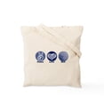 thumbnail image 2 of CafePress - Peace Love Golf Tote Bag - Unisex Canvas Tote Bag, Beige, 1-Piece, 2 of 8