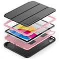 thumbnail image 4 of Funda TEKKU Flip para iPad 9 iPad 8 iPad 7 10.2 e Air 3 Negra Rosa A2602 A2605 A2270 A2428 A2430 A2197, 4 of 9