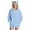 Light Blue#1, variant on cocolona Womens Hoodies Fall Winter Long Sleeve Drawstring Hooded Sweatshirts Fashion Casual Loose Gradient Color Tops with Pockets