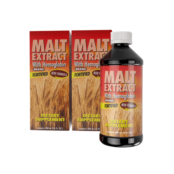Menper Extracto de Malta Con Hemoglobina 16 oz.