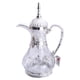 thumbnail image 2 of Cafetera árabe Tetera árabe Ligera 1.6L Hervidor de té versátil para el hogar Plata, 2 of 9