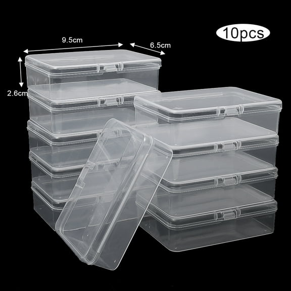 10/3Pcs Transparent Plastic Boxes Playing Cards Container Storage Case Packing Poker Game Card Box Board Games Card Organizer