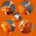 thumbnail image 3 of Kit de tallado de calabaza, herramientas, kit de decoración de calabaza de Halloween, cuchillo para esculpir de acero inoxidable para Halloween, 7 piezas, 3 of 5