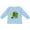 AE-Light Blue, variant on Inktastic St. Patrick's Day Plaid Green and Yellow Shamrocks Boys or Girls Long Sleeve Toddler T-Shirt