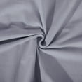 thumbnail image 5 of Sleepdown Twin XL Sheets - 100% Cotton Flannel Bed Sheets Set with Deep Pockets, Brushed Flannel with Elastic Fitted Sheet Set, Soft & Cozy Sheets - 3 Piece Bedding and Pillowcase set - Frost Grey, 5 of 5