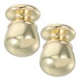 thumbnail image 1 of Raindrops 2pcs Decorative Lamp Finials Metal Golden Easy Installation For Homeowners, 1 of 6