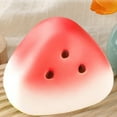 thumbnail image 4 of Shy Toy Watermelon Squishy Stress Relief Toy – Slow-Rising Pinch Music Soft Fruit Fidget, Scented Desk Toy, 10 Dollar White Elephant Gifts, White Elephant Gifts for Adults Under 10, 4 of 9