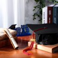 thumbnail image 4 of 18 Pieces Graduation Academic Hat Tassels with 2023 Year Gold Date Pendants(red), 4 of 5
