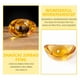 thumbnail image 2 of 20 piezas de lingotes de oro decorativos, lingotes de oro, decoración de modelado, adornos de escena artesanales de cristal, 2 of 6