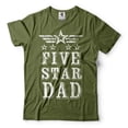 thumbnail image 4 of Mens Fathers Day shirt Five Star Dad Shirt Dad Birthday Gift Tee Funny Dad Shirt Dad Gift Ideas (5X-Large Black), 4 of 6