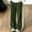 Army Green, variant on Girls Color Block Sweatpants with Pockets Elastic Waist Fashion Casual Baggy Kids Wide Leg Pants Gray 8