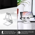thumbnail image 2 of Homoyoyo Portable Adjustable Phone Stand for Home and Office Use, Compatible with Smartphones and Tablets, 2 of 6