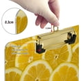 thumbnail image 4 of FMSHPON Lemon Slices Clipboard Hardboard Wood Nursing Clip Board and Pull for Standard A4 Letter 13x9 inches, 4 of 8