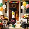 thumbnail image 6 of Nkmbld Porch Goose Clothes, Graduation Season Porch Goose Decoration for Cement Plastic Goose Statue, Rustics Goose Costume Clothes for Outdoor Patio Yard Decor, 6 of 8