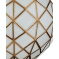 thumbnail image 7 of Currey And Company 9000-1232 Polyhedron 21" Wide Pendant - White, 7 of 7