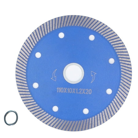 

Diamond Saw Blade Cutting Ceramic Tile Marble Stone Concrete Thin Iron Sheet 110x10x1.2x20