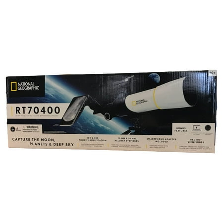 UPC: 0811803030367 | National Geographic RT70400 70mm Reflector Telescope with Panhandle Mount