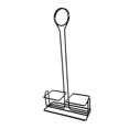 thumbnail image 2 of Soporte de condimento de almacenamiento de especias con clip de menú Mantenerse Minimalista Versátil Condimento Almacenamiento de botellas para meseta Negro, 2 of 8