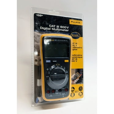 Fluke 15B  CAT III 600V Digital Multimeter 1000V/10A