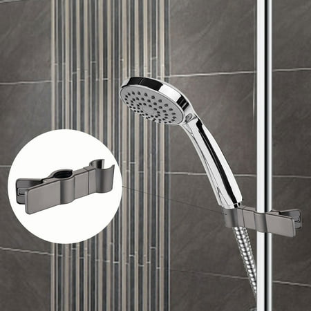 

Christmas Clearance Adjustables Shower For Slide Bar Universal 22-25MM O.D Rail Bracket For Slide Bar Slider Clamp Bathroom Replacement