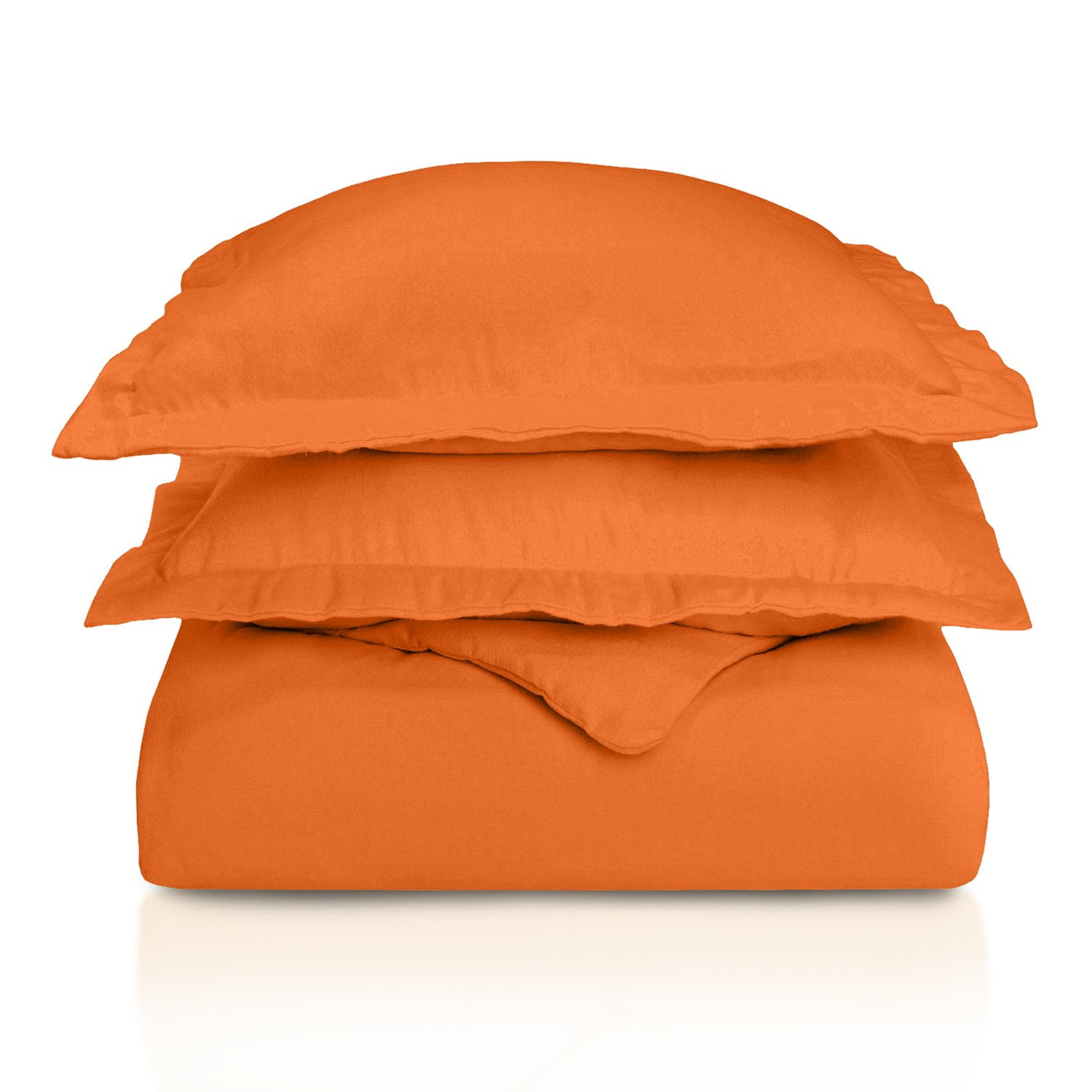 Flannel Solid Color Duvet Cover and Pillow Sham Set Pumpkin \/ Twin - Walmart.com - Walmart.com Flannel Solid Color Duvet Cover and Pillow Sham Set Pumpkin \/ Twin - Walmart.com - Walmart.com