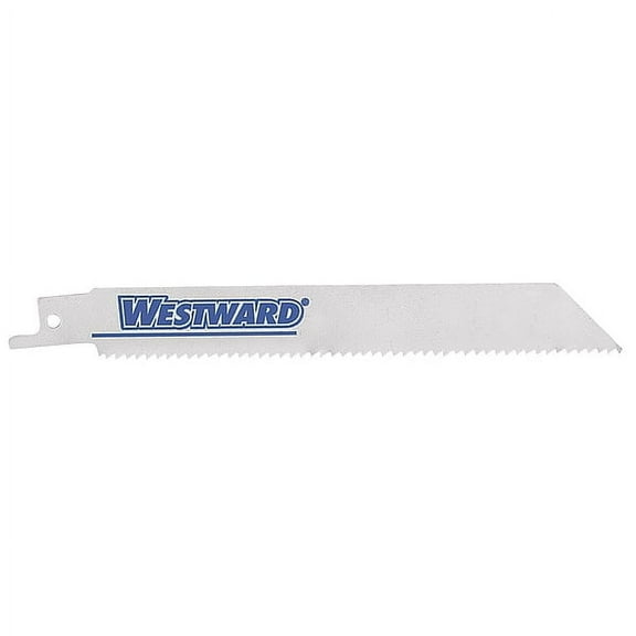 Westward 12 in x 18 TPI, Metal Cutting Reciprocating Saw Blade, 5 PK 24A541