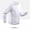 A476 White, variant on Men's Reflective Sun Protection Jacket Regular Fit Hooded Windbreaker Quick-Dry Athletic Zip Up Top Breathable Mesh Patchwork Outdoor Running Outfits