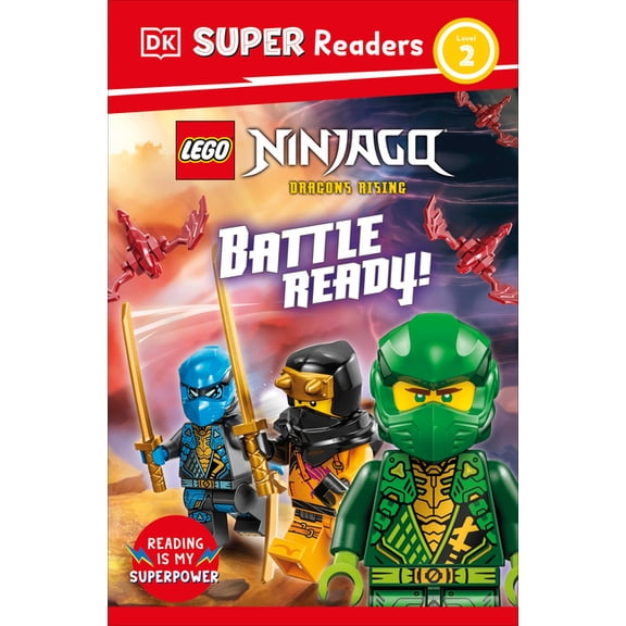 DK Super Readers DK Super Readers Level 2 Lego Ninjago Dragons Rising Battle Ready!, (Paperback)
