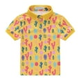 thumbnail image 1 of Chemises pour Enfants T-Shirt Graphique à Manches Courtes Col à Revers pour Filles et Garçons de 1 à 8 Ans T-Shirt Tee, Robe à Manches Courtes, Chemises pour Filles, Robe T-Shirt, 1 of 8