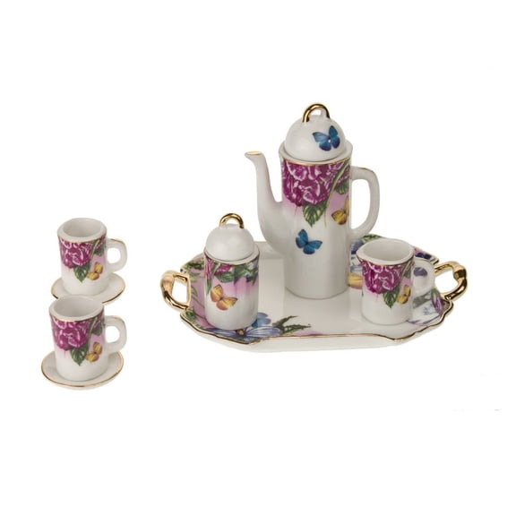 Daisy And Butterfly Tea Set