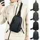 thumbnail image 1 of Bolso de pecho para hombre | Bolso cruzado de hombro a la moda | Organizador de gran capacidad y múltiples compartimentos | Poliéster versátil | Diseño casual y elegante | Ligero | 28x19x10 cm, 1 of 5
