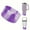 Purple White, variant on 1pc Colorful Silicone Cup Boot For Stanley Quencher 40Oz/30Oz Tumbler With Handle & For IceFlow 20oz/30oz, Non-slip Water Bottle Bottom Protective Sleeve, Cup Accessories