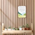 thumbnail image 4 of His Mercies Are New Every Morning Lamentations 3 21 23 Bible Verse Wall Art Metal Signs Scripture Wall Art Man Cave Christian Wall Art Poster Decorations for Bedroom (8x12 in), 4 of 5