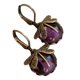thumbnail image 1 of Guardurnaity Pendientes colgantes de piedra lunar con incrustaciones de patrón tallado para un aspecto elegante y vintage, seguros para regalo de Ropa, zapatos y accesorios Miscelánea Púrpura, 1 of 6