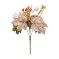 thumbnail image 2 of Dmlowu Fall Fake Flowers, Artificial Flowers with Simulation Red Maple Leaf, Table Decor for Thanksgiving Halloween Farmhouse Table Centerpiece, 2 of 6